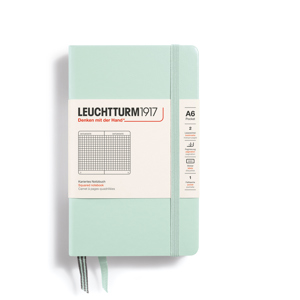 Leuchtturm1917 Notebook Pocket A6 Hardcover 187 Numbered Pages